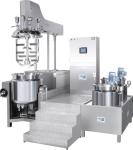 Cream Vacuum Emulsifying Mixer Machine With Heating Function homogenizer machine
