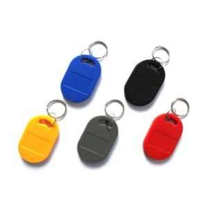 Buy cheap IC+ID Composite keychain / 13.56MHz+125KHz Dual frequency key ring card from wholesalers