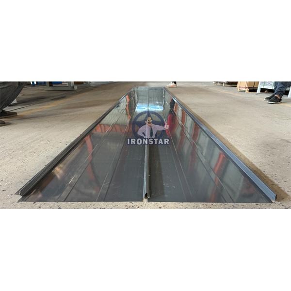 Wall standing seam snap lock roll forming machine in CANADA standing seam metal roof machine