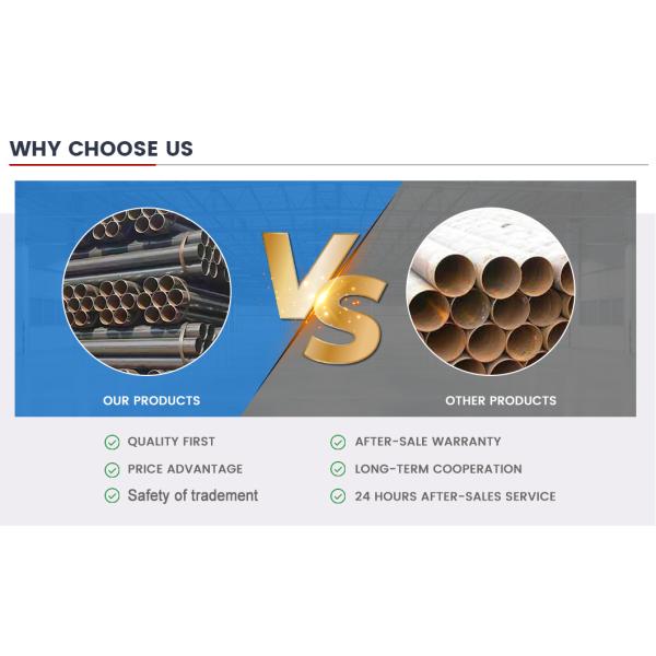 ASTM A192 A179 A178 Carbon Welding Tube Thick Wall Pipe for Middle High Pressure with Crack Detection