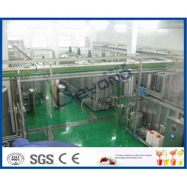 Beverage Industry Juice Making Machine , Turn Key Project Beverage Making Machine