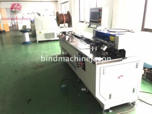 China High speed notebook punching machine with wire binding function PWB580 on sale