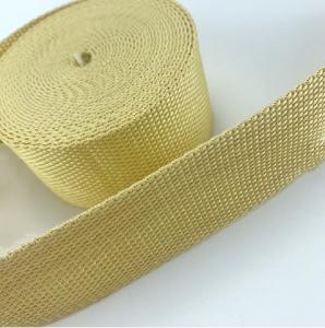 Best Metallurgy Insulation Woven Aramid Tape Low Flexibility Fabric Cloth Belt wholesale