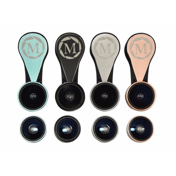 Mobile phone fisheye lens wide angle lens macro lens