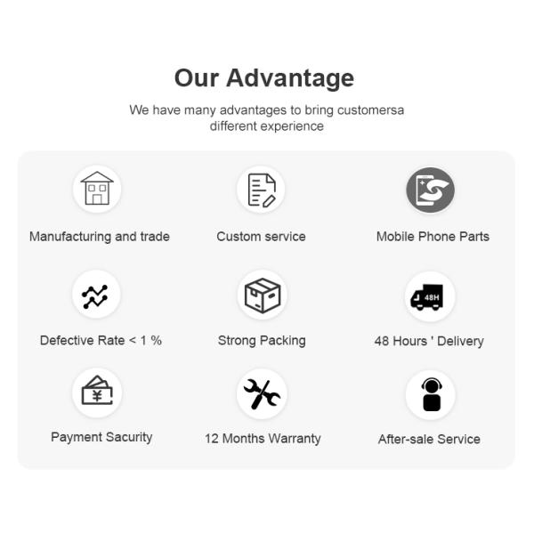 Glue Adhesive Metal Iphone Glass Frame Replacement Parts For X Xs Max