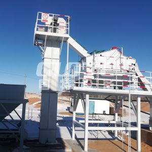 Vibrating Screen Plants High Capacity Dewatering Screen Machine 3800 KG