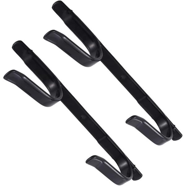 Black Metal Gun Hook holder Bow & Tool Rack for Autos & Trucks Adjustable 9" to 14" Gun Rack