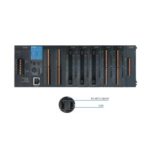 China Industrial Control PLC 16DI/16DO Relay Modular And Expandable PLC Built In Ethernet Port on sale