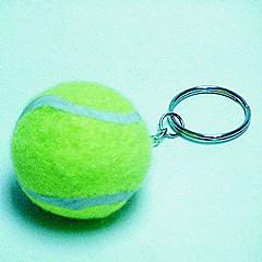 China Gift sending tennis ball keychain ,promotional item on sale