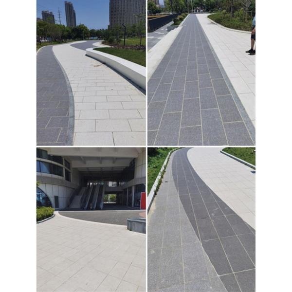 600x600mm Bush-Hammered Porcelain Tile for Outdoor Paving