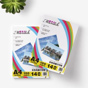 Best Smooth Fast Drying 100 Sheets Matte Inkjet Photo Paper wholesale