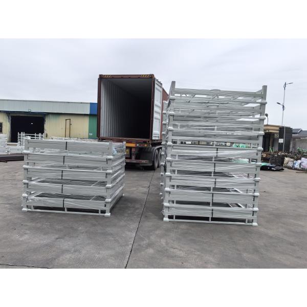 Customized Metal Stackable Warehouse Racks for Cloth Storage Foldable and Durable