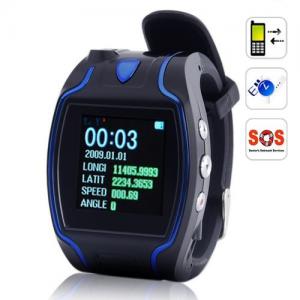China Watch Phone GPS Tracker W/ SOS Button For Emergent Call & Position Coordinates LED Display on sale
