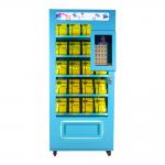 Full Metal Soda Vending Machine , Blue / Pink / Yellow Lucky Box Food Vending