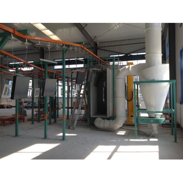 Customized Compact Manual Powder Coating Line Surface Treatment