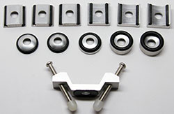 Hardness Tester Accessories Support Rings for Shaped Material , Hardness Tester Parts