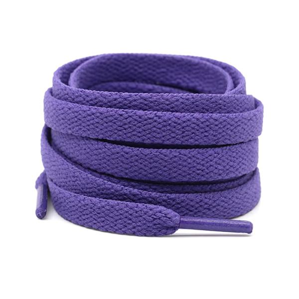 8mm Polyester Flat Shoelaces Stretchy Shoe Laces For Athletic Running