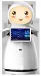 IP54 Snow AI Service Robot With 13.3inches Screen Ai Personal Assistant Robot