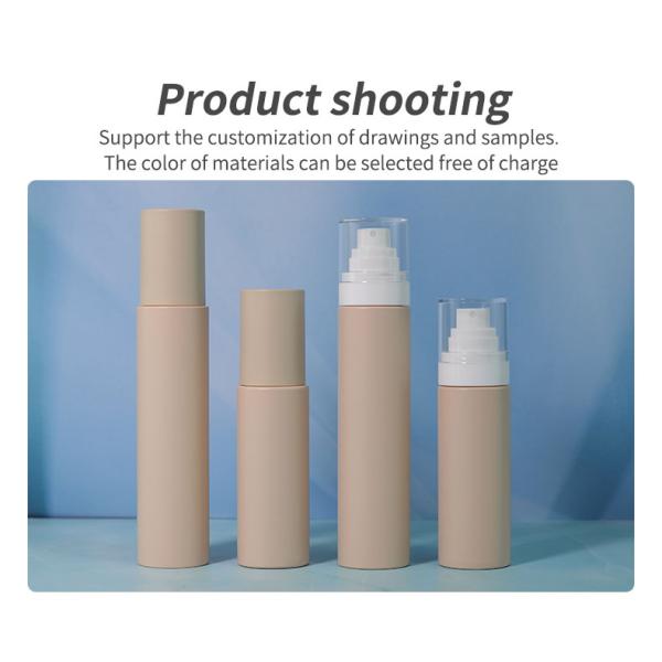 PETG Plastic Bottle Empty 60 ml 100 ml Serum Bottles For Lotion Cosmetics