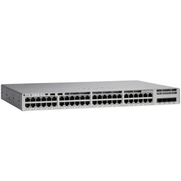 Cheap Cisco Switch C9200L-48P-4X-E : High-Density PoE , DNA Security & StackWise For Scalability for sale