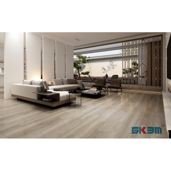 5mm White Cherry Rigid Luxury Vinyl Flooring Plank Fireproof Anti Scratch