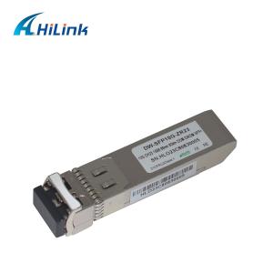 China Dual LC C17-C61 ZR DWDM SFP+ Transceiver Module , FC Transceiver With DDM Function on sale