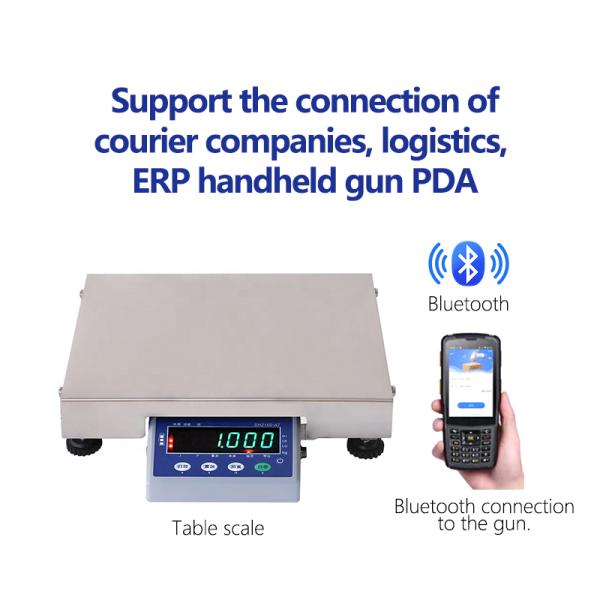 200 Product Capacity 500kg Fully Stainless Steel Scales with LED Display and Customization
