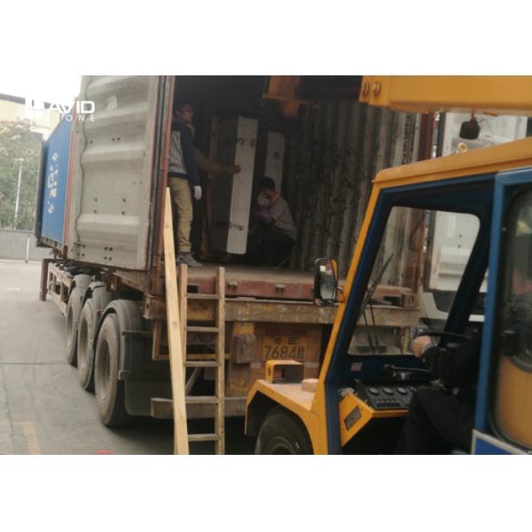 Black White Stripe Quartz Stone Slab Calacatta Style Wear Resistant Anti Scratch