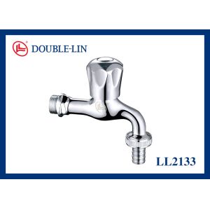 China Polished Chrome Plated ABS Handle Stopcock Tap on sale