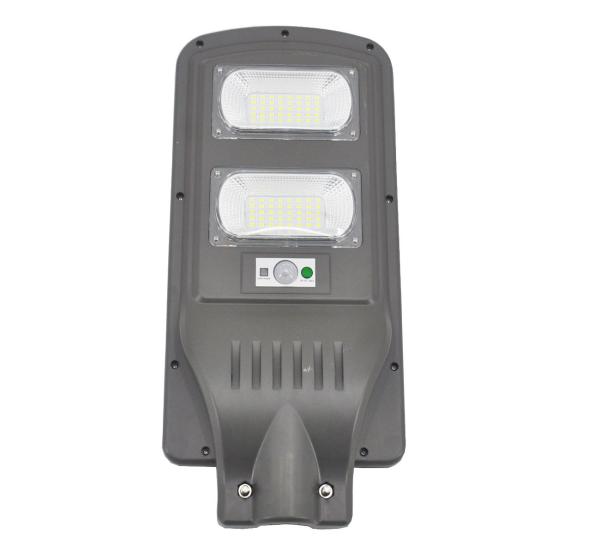 Cheap 40W Solar LED street  Light  ABS material ALL IN ONE with time control  light control and PIR sensor for countryside for sale