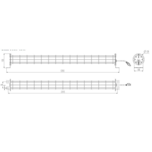 20W 40Watt UL DLC Durable LED Explosion Proof Lighting For Gas Station