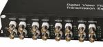 Optical Video Transmitter And Receiver BNC Converter WDM Analog 16ch For Digital