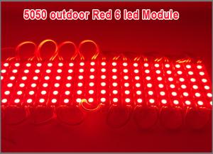 Best LED Module 5050 SMD 6 LEDs DC 12V Waterproof IP68 LED Sign Backlight Modules Advertising Light Box Modules wholesale