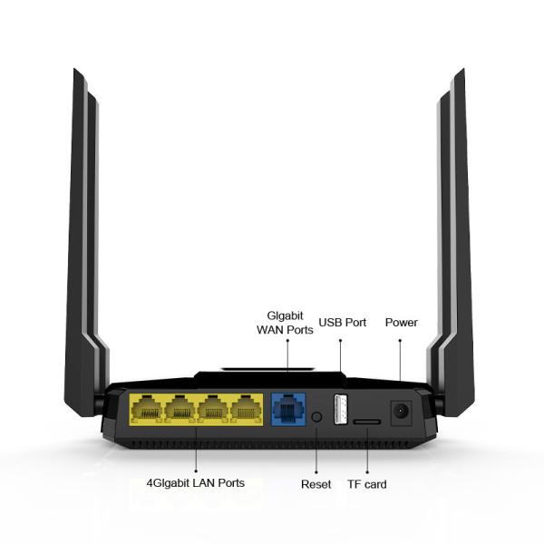 IPQ4019 Ac 4G Lte Wifi Router / Gigabit Lte Router ZBT WG155 1 Year Warranty