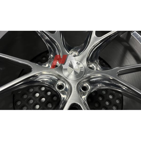 BMW Forged Wheels Polished Silver Brushed Face For F87 F80 F82 F90 M2 M3 M4 M5