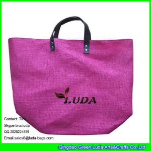 Best LUDA cheap shopping bags paper straw unique handbags for promotion wholesale