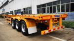 40ft Skeletal Container Chassis Semi Trailers 40 Tons Payload 2.5m Width