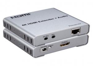 Best 4k 100m HDMI Fiber Video Extender With Local Loop Out And Audio Output wholesale