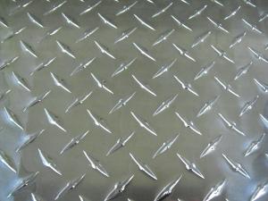 China Decorative Aluminium Chequered Plate , h22 Aluminium Checker Plate Flooring  on sale