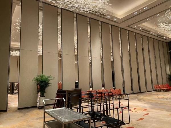 Cheap Movable Partition Wall Automatic Turning High Quality Track Extra High Partition Wall for sale