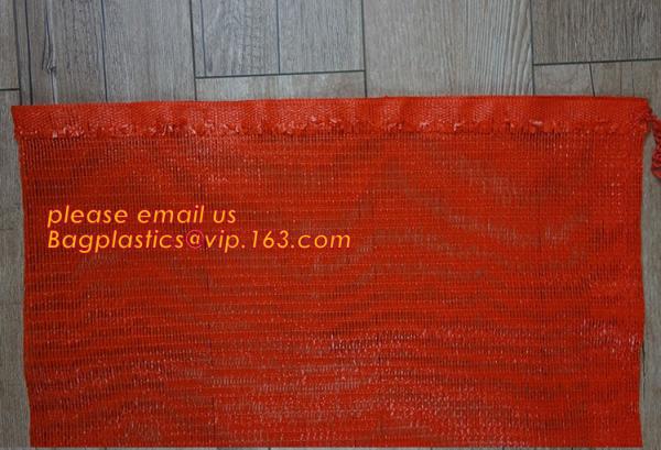 40x60cm yellow raschel mesh onion packing bag,Hot sale PE raschel mesh bag for potato,raschel net bag & pp raschel mesh