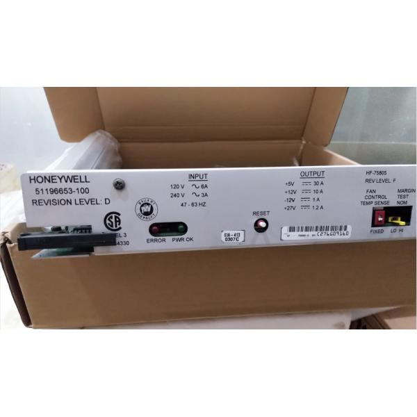 51196653-100 TDC 3000 Five Slot File Power Supply Honeywell PLC 51196653-100