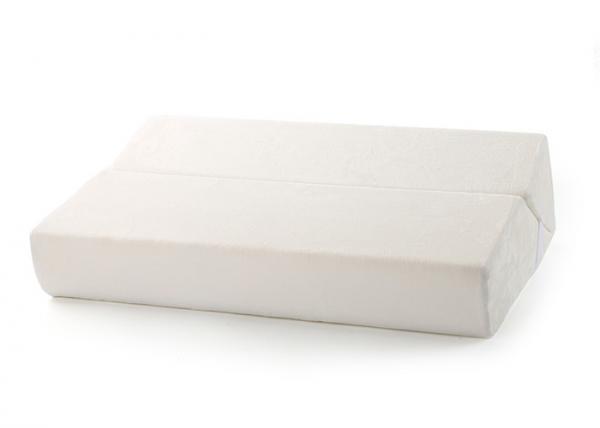 Cheap Triangle Shape Memory Foam Wedge Cushion , Breathable Sleep Body Wedge Pillow for sale