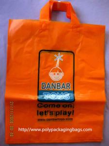 Best Clothes Packaging Soft Loop Handle Bag With Customized Logo / Retail Shopping Bag wholesale
