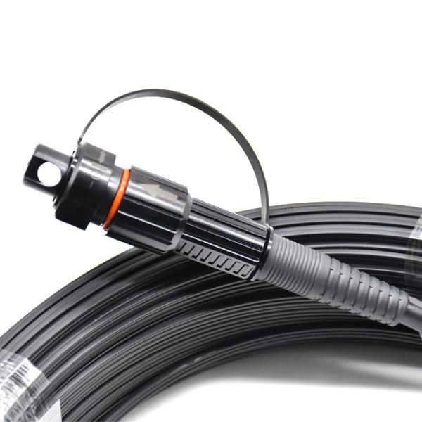 Cheap FTTH Pre Connectorized Drop Cable Pigtail Mini SC APC for sale