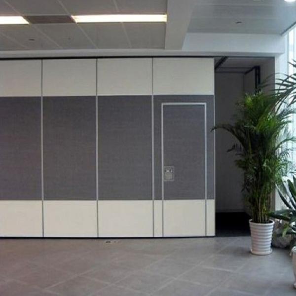 4 M Height Office Sound Proof Movable Sliding Flexible Partition Wall For Conference Room