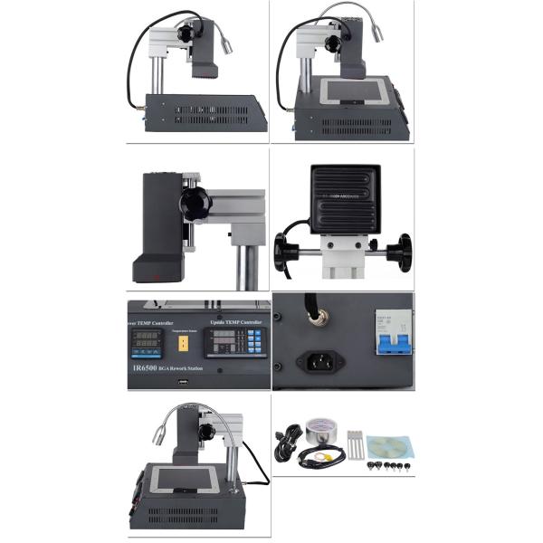 IR6500 Infrared Heating BGA Rework Station 1250W For Phone Repair