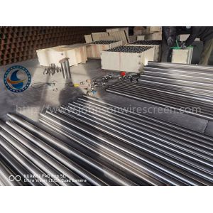 SS304 Continuous Slot Wedge Wire Screen Pipe