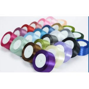 Buy cheap Garment Accessory Custom Printed Satin Ribbon 100% Polyester Material from wholesalers