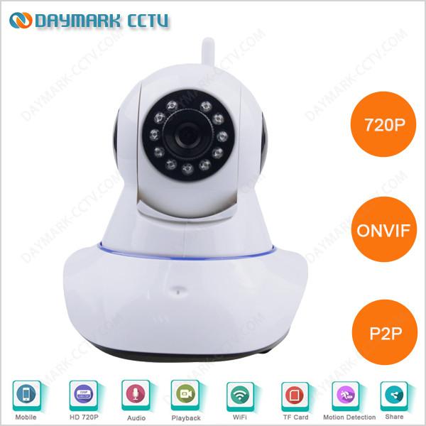 Cheap Home use wireless security camera with sd recording card with P2P for sale